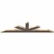 Ekena Millwork Saratoga Smooth Timber Gable Bracket, Douglas Fir, 96"W x 24"H x 3 1/2"D x 5 1/2"F, 6/12 Pitch GBW096X24X0406SAR00SDF - alternate 4